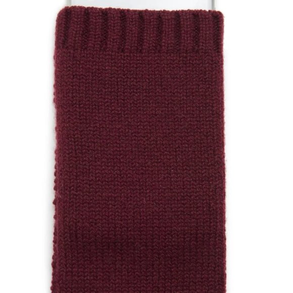 Gabriela Hearst Cashmere Phone Cover - Burgundy, new with tags! - Picture 2 of 3